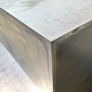 Trap corten-staal met intacte walslaag